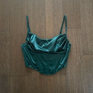 Urban outfitters corset crop top